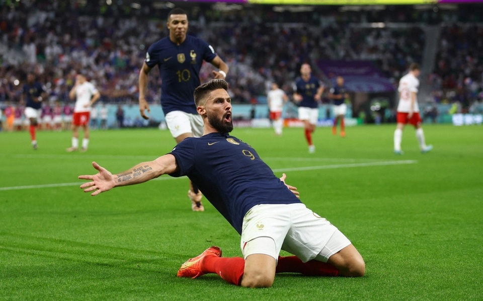 Theo dõi các trận đấu của Giroud tại Bongdaso